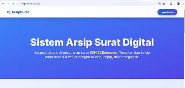Sistem Arsip Surat Digital