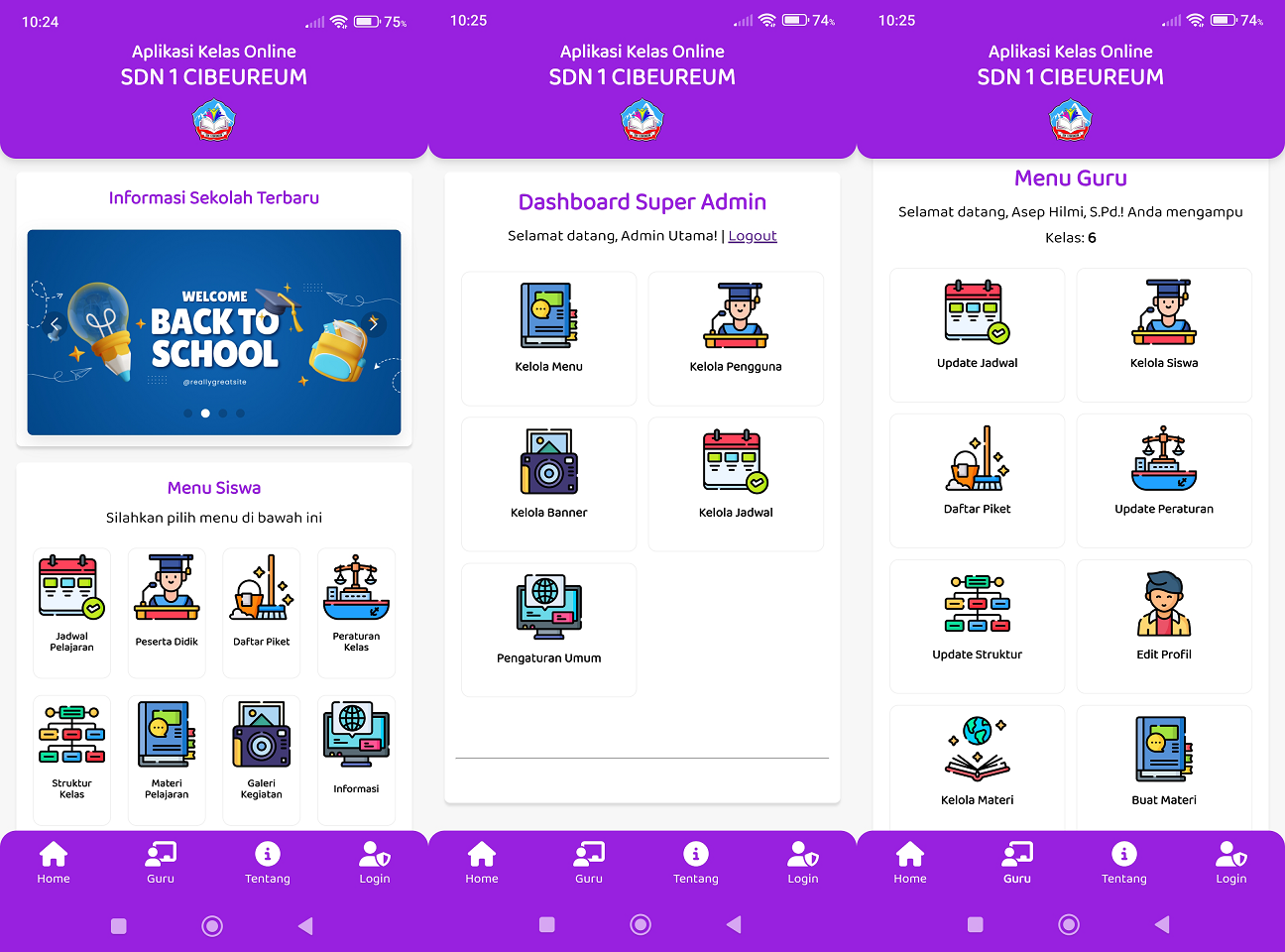 Aplikasi Kelas Online – Inovasi Pembelajaran Digital untuk SDN 1 Cibeureum